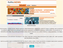 Tablet Screenshot of news.kafito.pl